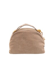 BORBONESE CAMOSCIO Leather shoulder bag mushroom - Women&rsquo;s Bags - 4