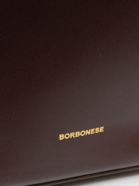 BRIDLE MEDIUM HOBO Leather shoulder bag chestnut/mushroom - Women’s Bags