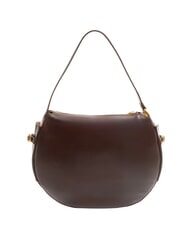 BORBONESE BRIDLE MEDIUM HOBO Medium Hobo Bag in Nappa Leather chestnut/mushroom - Women’s Bags - 4