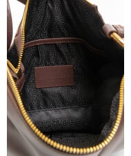 BORBONESE BRIDLE MEDIUM HOBO Medium Hobo Bag in Nappa Leather chestnut/mushroom - Women’s Bags - 5