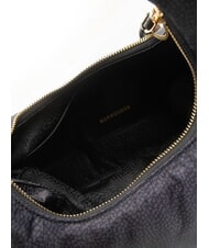 BORBONESE TWINNIE SMALL Small shoulder bag dark black - Women’s Bags - 5