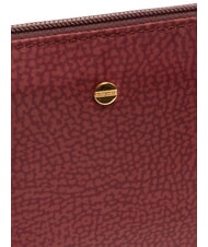 BORBONESE CLASSICA Hand clutch bag merlot - Sachets & Travels Cases - 3