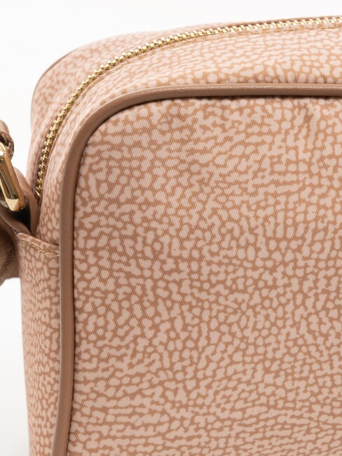 CAMERA CASE SMALL ECO LINE Mini shoulder bag, in fabric mauve - Women&rsquo;s Bags