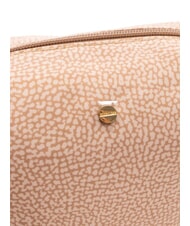 BORBONESE CLASSICA Beauty with handle mauve - Sachets & Travels Cases - 3