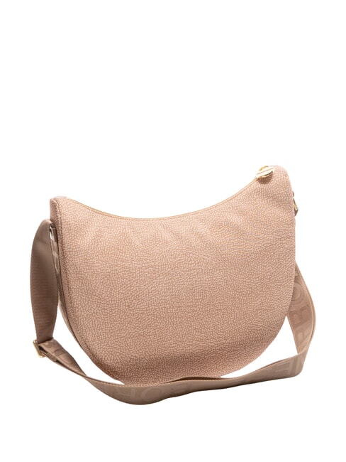 LUNA BAG MIDDLE ECO LINE LUNA Shoulder bag in jet fabric op mauve - Women&rsquo;s Bags