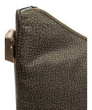 BORBONESE LUNA BAG SMALL ECO LINE LUNA Hobo bag, Small laurel - Women’s Bags - 3