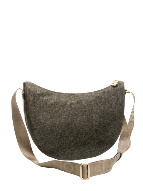 LUNA BAG MIDDLE ECO LINE LUNA Shoulder bag in jet fabric op laurel - Women&rsquo;s Bags