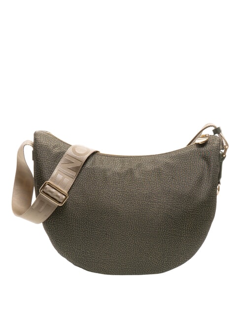 LUNA BAG MIDDLE ECO LINE LUNA Shoulder bag in jet fabric op laurel - Women&rsquo;s Bags