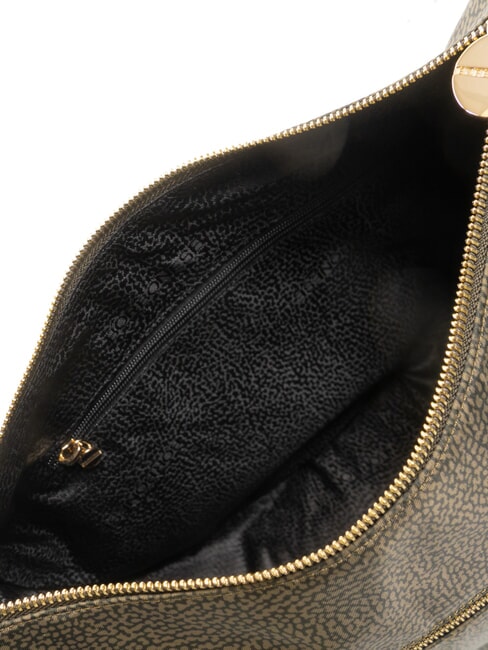 LUNA BAG MIDDLE ECO LINE LUNA Shoulder bag in jet fabric op laurel - Women&rsquo;s Bags