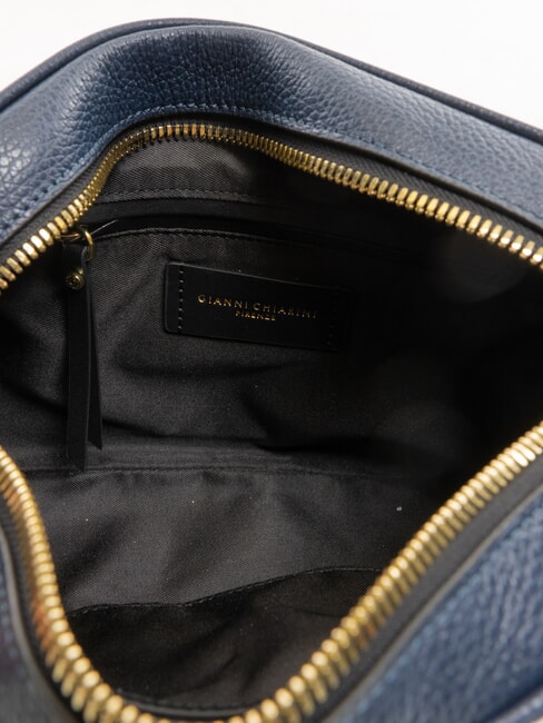 NINA Leather camera case bag BLUE - Women’s Bags