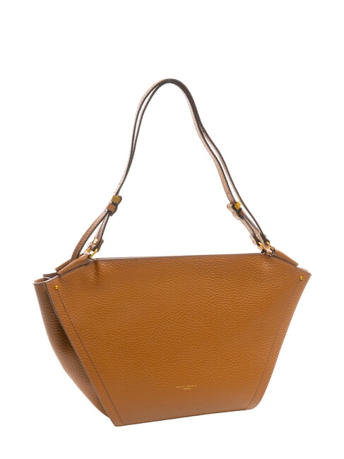 BLOOM Shoulder shopper, in leather LEATHER - Women&rsquo;s Bags