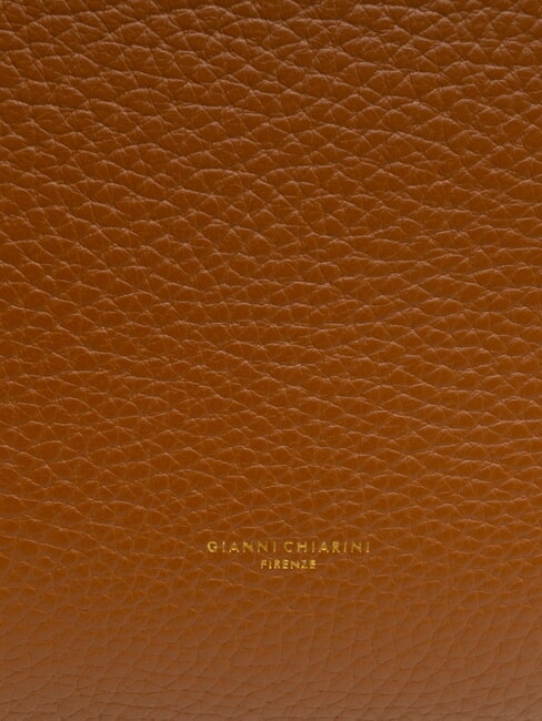 BLOOM Shoulder shopper, in leather LEATHER - Women&rsquo;s Bags