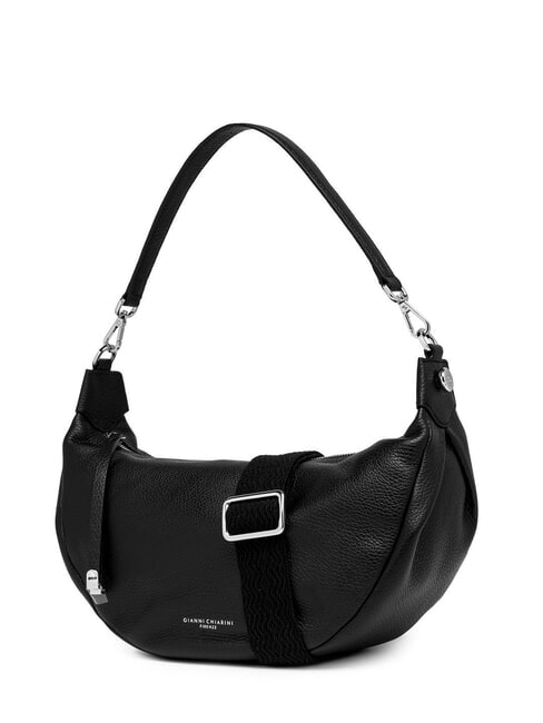 AISHA Shoulder bag, leather Black - Women’s Bags