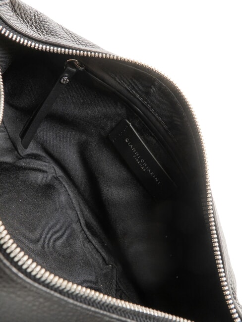 AISHA Shoulder bag, leather Black - Women’s Bags