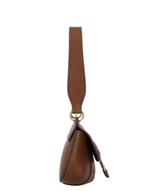 ERICA Leather shoulder bag BROWN - Women&rsquo;s Bags