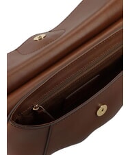 THE BRIDGE ERICA Leather shoulder bag BROWN - Women&rsquo;s Bags - 5