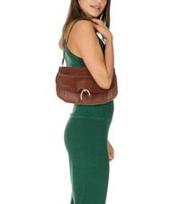 THE BRIDGE ERICA Leather shoulder bag BROWN - Women&rsquo;s Bags - 6