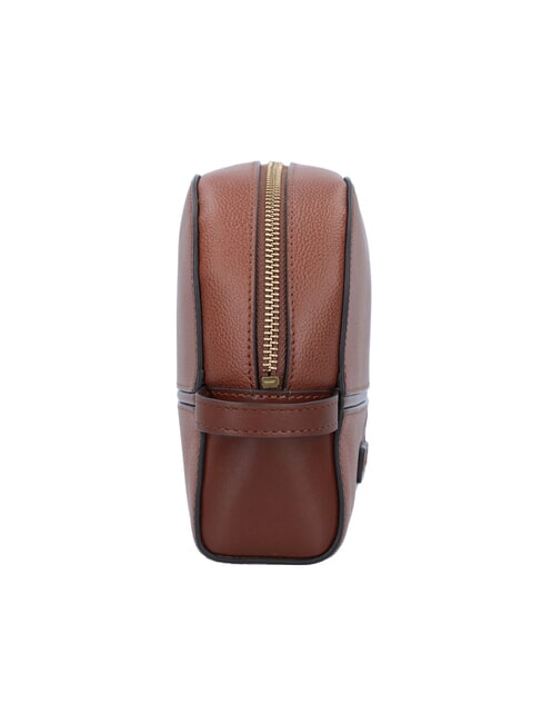 DOMITILLA  Beauty in leather BROWN - Beauty Case