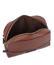 THE BRIDGE DOMITILLA  Beauty in leather BROWN - Beauty Case - 5