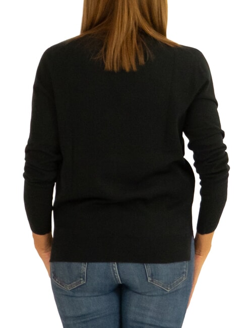SOLID Cotton sweater black - Women's Sweaters