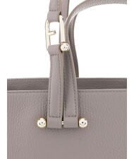 FURLA DUETTO Hand/shoulder shopper gray stucco - Women’s Bags - 3