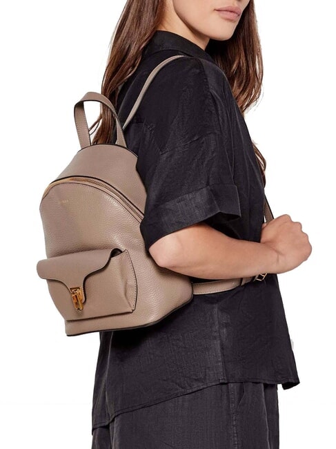 BEAT GENERATION Leather backpack warm taupe - Women&rsquo;s Bags