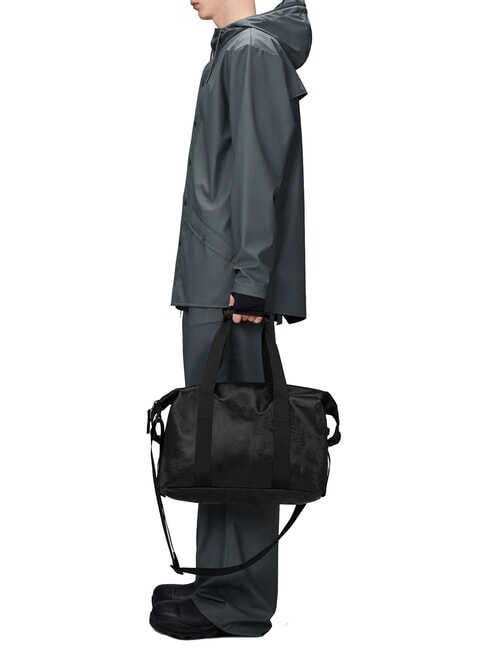 HILO WEEKEND  Duffle bag with shoulder strap coal - Duffle bags