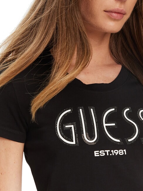 SS LOGO Short-sleeved T-shirt jetbla - T-shirt