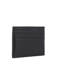 THE BRIDGE BIAGIO  Leather card holder Black - Men’s Wallets - 2