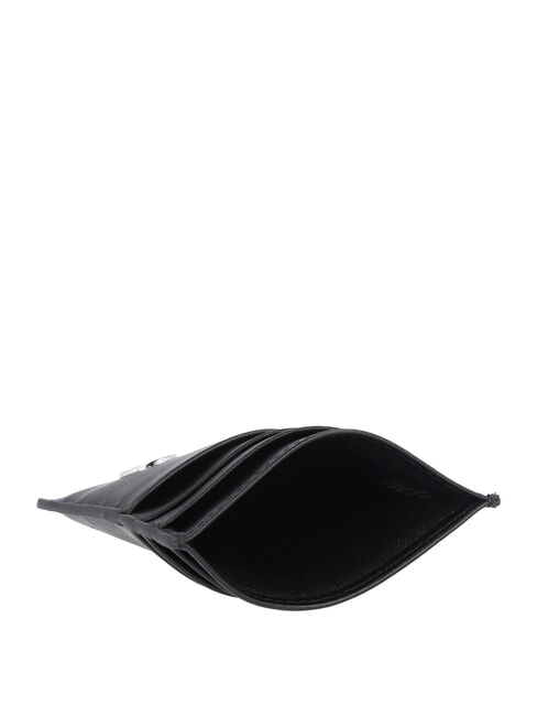 BIAGIO  Leather card holder Black - Men’s Wallets