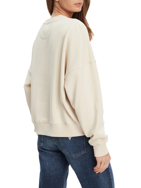 RACHELE TRIANGLE Cotton sweatshirt vanilla blush - Women's Sweatshirts