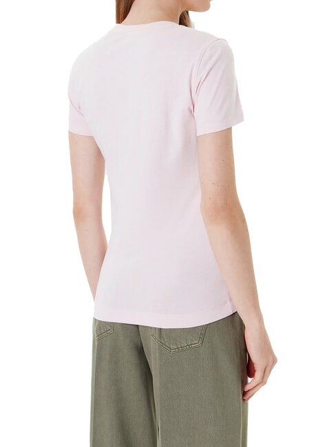 SS LOGO Short-sleeved T-shirt low key pink - T-shirt