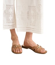 GUESS REALLA Leather sandals tan - Women&rsquo;s shoes - 6