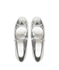 GUESS KAYRA Leather ballerinas SILVER - Women’s shoes - 4