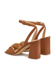 GUESS GRATO High leather sandals tan - Women&rsquo;s shoes - 3