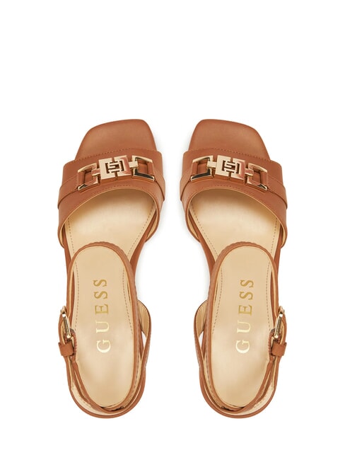 GRATO High leather sandals tan - Women&rsquo;s shoes