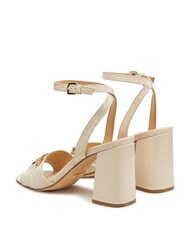 GUESS GRATO High leather sandals CREAM - Women’s shoes - 3