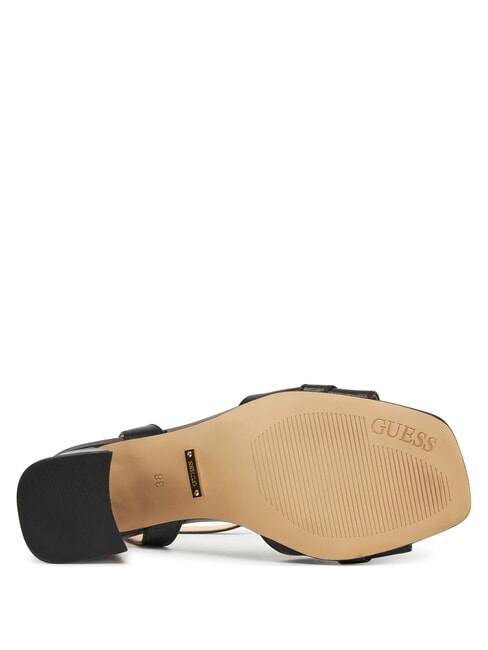 GRATO High leather sandals BLACK - Women’s shoes