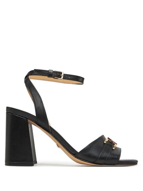 GRATO High leather sandals BLACK - Women’s shoes