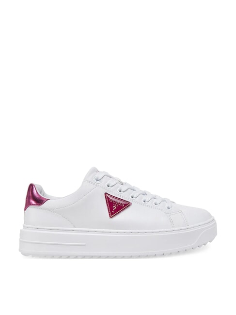 DENESA Sneakers white/magenta - Women&rsquo;s shoes
