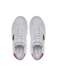 GUESS DENESA Sneakers white/magenta - Women’s shoes - 4