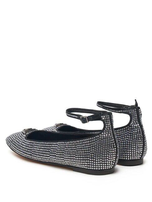 LEVVIS Ballerinas with rhinestones BLACK - Women’s shoes