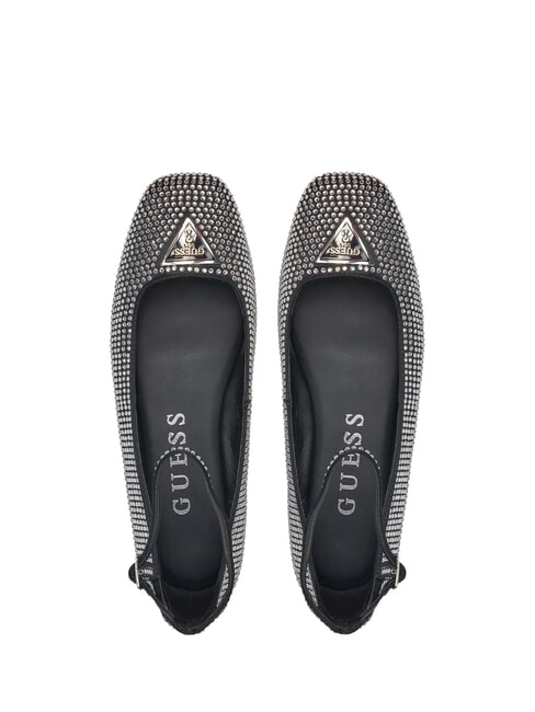 LEVVIS Ballerinas with rhinestones BLACK - Women’s shoes