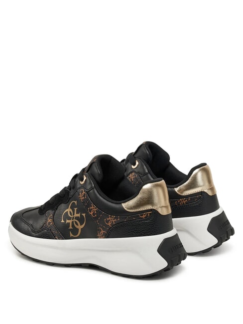 LUCKEI Sneakers BLACK BROWN - Women’s shoes