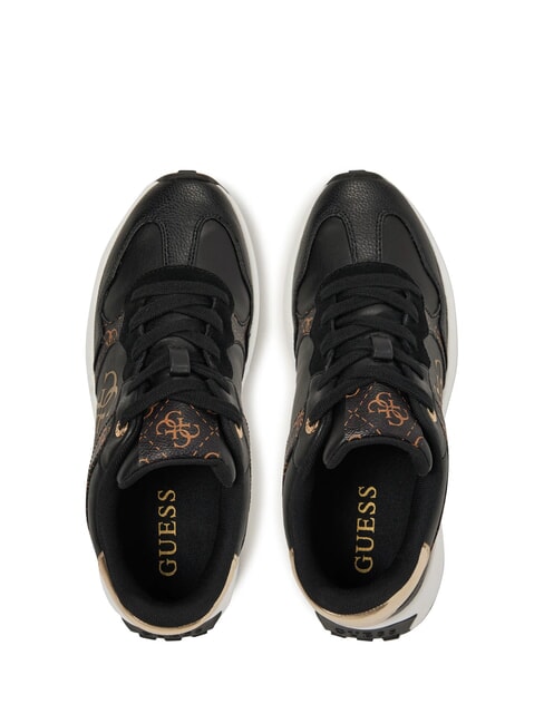 LUCKEI Sneakers BLACK BROWN - Women’s shoes