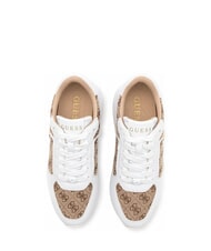 GUESS ENERGY4 Sneakers Beige / Brown - Women&rsquo;s shoes - 3