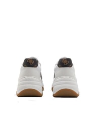 GUESS HAPYY  High sneakers White / Brown - Women’s shoes - 4