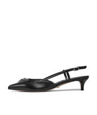 GUESS JESSON Leather sling back pumps BLACK - Women’s shoes - 3