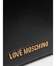 LOVE MOSCHINO JEWEL Medium shoulder bag Black - Women’s Bags - 3