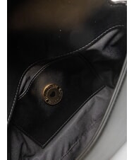 LOVE MOSCHINO JEWEL Medium shoulder bag Black - Women’s Bags - 5